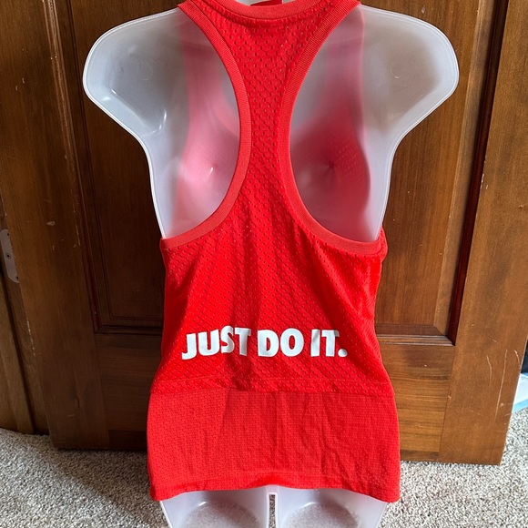 Nike Bright Red Athletic Tank - Picture 2 of 3
